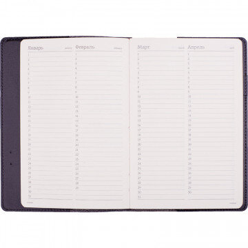 Ежедневник п/дат,черный,кожа,A5,1,208 л.,Br.V.PROFY 3-073/02 Ежедневник п/дат,черный,кожа,A5,1,208 л.,Br.V.PROFY 3-073/02