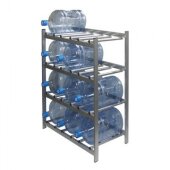 Метал.Мебель KD_Бомис-12 стеллаж для воды бутилир. на 12 тар