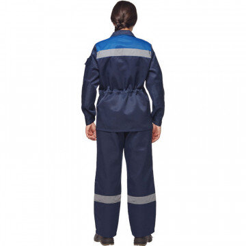 Спец.одежда летняя Костюм жен. л03-КПК син/вас (р.60-62) 170-176