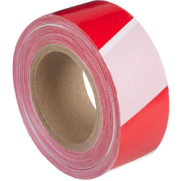 Лента оградительная красно-белая 50мм х250м Лента оградительная красно-белая 50мм х250м