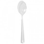 Ложка чайная одноразовая 130мм прозрачная ПС 50шт/уп