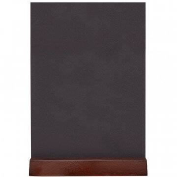 Табличка меловая настольная Attache А5 вертик двуст-я на дерев. Подставке Табличка меловая настольная Attache А5 вертик двуст-я на дерев. Подставке