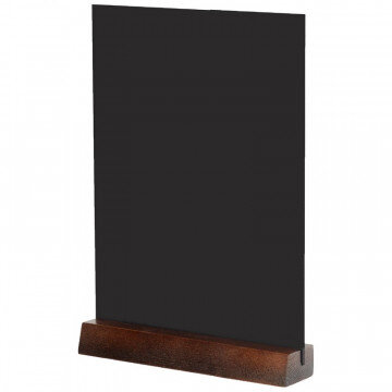 Табличка меловая настольная Attache А5 вертик двуст-я на дерев. Подставке Табличка меловая настольная Attache А5 вертик двуст-я на дерев. Подставке