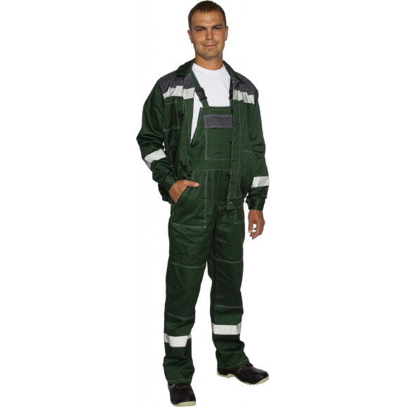Спец.одежда летняя Костюм муж. л20-КПК зелен/сер (р.52-54) 158-164