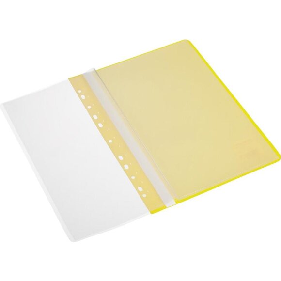 Папка файлов с перфорацией Attache Economy 10 желтая 0,3 файлы