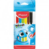 Фломастеры MAPED COLOR?PEPS OCEAN 6 шт. 845723