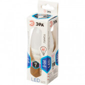 Лампа светодиодная Эра 7W E14 4000k нейт.бел.свеча LED B35-7W-840-E14