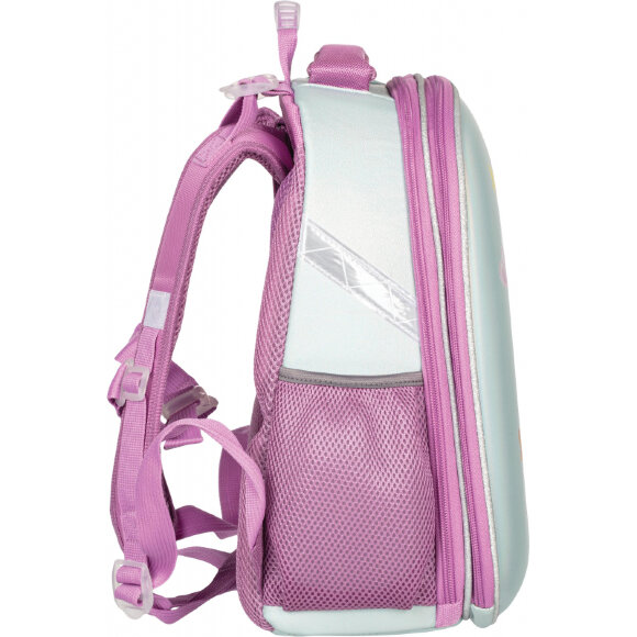 Ранец №1School Basic Волшебный Единорог, 2 отд., эргоном. спинка     