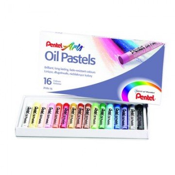 Пастель Pentel 16 цв масляная PHN4-16