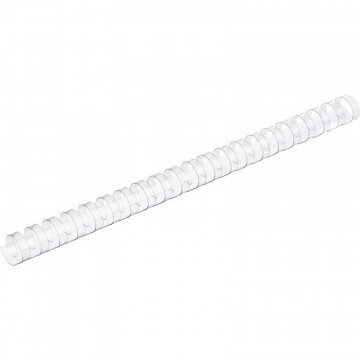 Пружины для переплета пластиковые Promega office 19мм прозр. 100шт/уп.