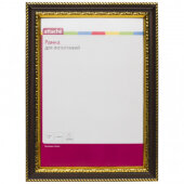 Рамка ATTACHE 21х30 пластик. Багет шир-29 мм,выс 13мм. кружева,темн.дерево