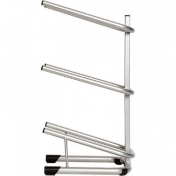 Метал.Мебель KD_Бридж-3 стеллаж для воды бутилир. на 3 тары,цв.серый