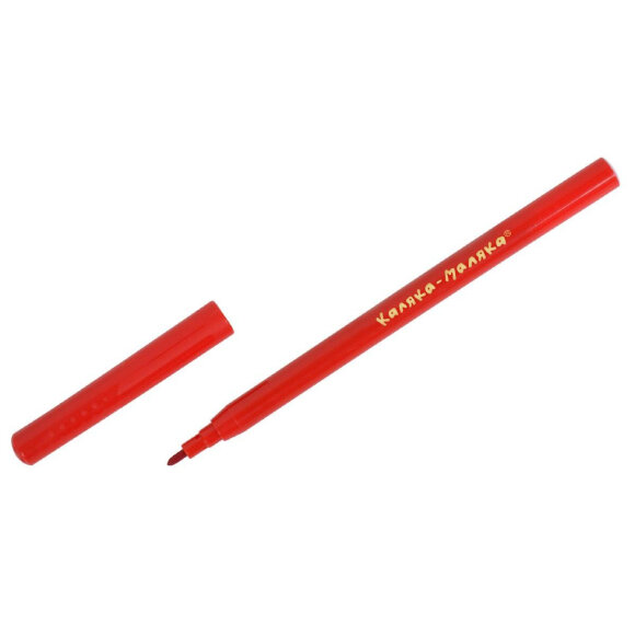 Фломастеры 12 цв. Каляка-Маляка блист. упак., кругл. корп.,ФКМ12