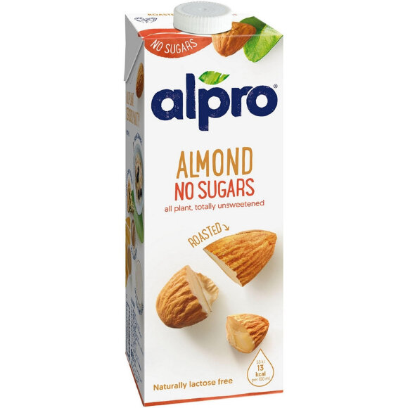 Напиток Миндальный без сахара обогащенный кальцием и витаминами ALPRO 1 л Напиток Миндальный без сахара обогащенный кальцием и витаминами ALPRO 1 л
