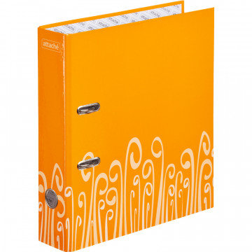 Папка-регистратор Attache Fantasy 75мм ламин.картон оранжевый Папка-регистратор Attache Fantasy 75мм ламин.картон оранжевый