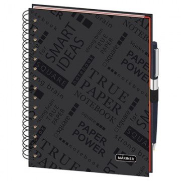 Бизнес-тетрадь Wisdom 8,А5,120л,148х205,3 разд,рез под руч,клет,рад2,0008