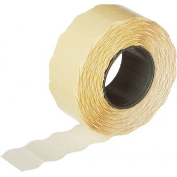 Этикет-лента Эконом 22х12 белая волна 1000шт/рул 10рул/уп Этикет-лента Эконом 22х12 белая волна 1000шт/рул 10рул/уп