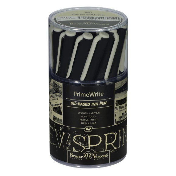 РУЧКА ШАРИКОВАЯ МАСЛЯНАЯ PrimeWrite. Газета-1 0.7 ММ, СИНЯЯ 20-0293/09 РУЧКА ШАРИКОВАЯ МАСЛЯНАЯ PrimeWrite. Газета-1 0.7 ММ, СИНЯЯ 20-0293/09