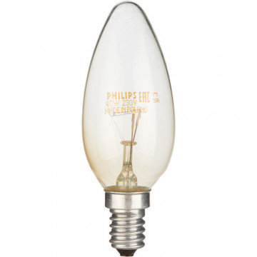 Электрическая лампа Philips свеча/прозрачная 40W E14 CL/B35 (10/100) Электрическая лампа Philips свеча/прозрачная 40W E14 CL/B35 (10/100)