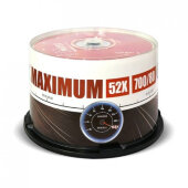Носители информации Mirex CD-R MAXIMUM 52x cake box 50 (UL120052A8B) Носители информации Mirex CD-R MAXIMUM 52x cake box 50 (UL120052A8B)