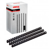 Пружины для переплета пластиковые Promega office 19мм черные 100шт/уп. Пружины для переплета пластиковые Promega office 19мм черные 100шт/уп.