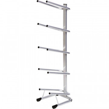 Метал.Мебель KD_Бридж-5 стеллаж для воды бутилир. на 5 тар, цв. серый