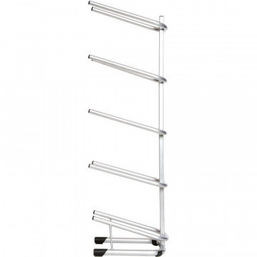 Метал.Мебель KD_Бридж-5 стеллаж для воды бутилир. на 5 тар, цв. серый