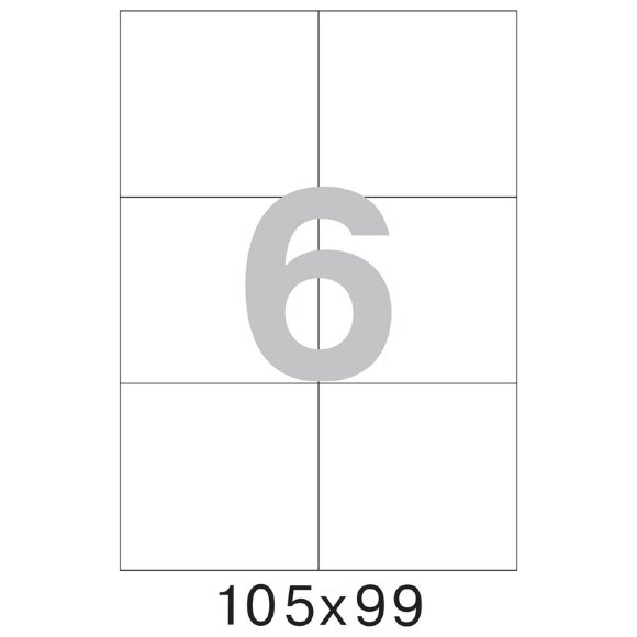 Этикетки самоклеящиеся Office Label 105х99 мм/6 шт.на лис. А4 50 листов Этикетки самоклеящиеся Office Label 105х99 мм/6 шт.на лис. А4 50 листов