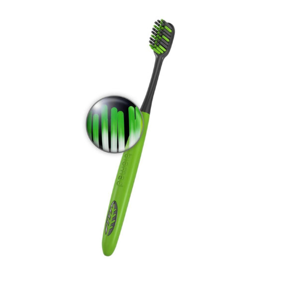 Зубная щетка BIOMED Black 1шт цвет в асс