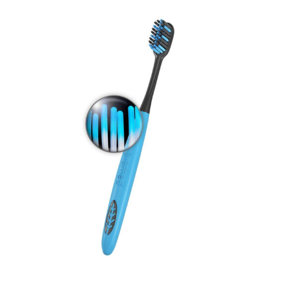 Зубная щетка BIOMED Black 1шт цвет в асс