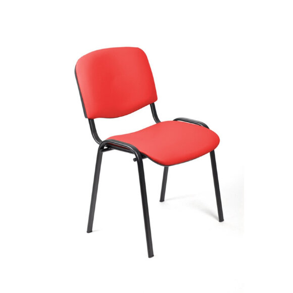 Стул UP_EChair Rio(ИЗО) черн, к/з красный Z29 Стул UP_EChair Rio(ИЗО) черн, к/з красный Z29