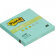 Блок-кубик Post-it  654-ONB, 76х76 весна бирюз.неон, 100 л.