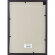 Рамка пластиковая 21x30 (A4) Кофе, с пластиком