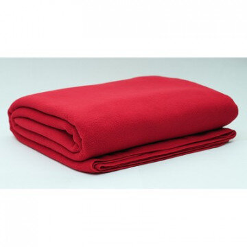 Плед флис 220 гр/м2 150х200, красный