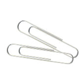 Скрепки Attache 50 мм оцинкованные, 50 шт/уп, в карт.коробке