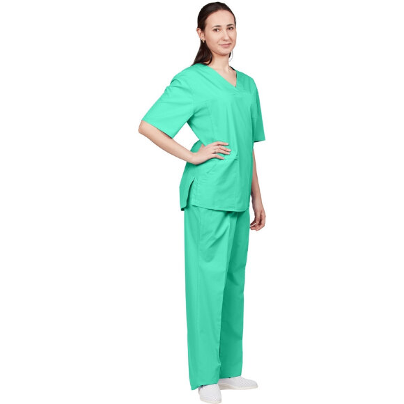 Костюм медицинский мятный м15-КБР (р.60-62) р.158-164