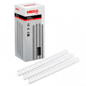 Пружины для переплета пластиковые Promega office 22мм прозр. 50шт/уп. Пружины для переплета пластиковые Promega office 22мм прозр. 50шт/уп.