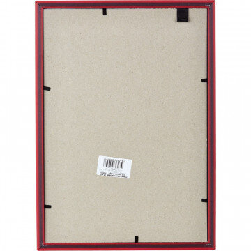 Рамка пластиковая 21x30 (A4) Красный, с пластиком