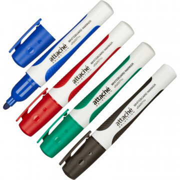 Набор маркеров для досок Attache Selection Rarity 4цв., 2-3мм