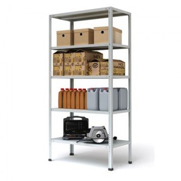 Метал.Мебель P_МС-235 стеллаж с 5-ю полками 1000х300х2000