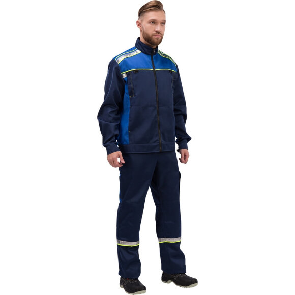 Спец.одежда летняя Костюм муж. л26-КПК син/вас (р.44-46) 170-176