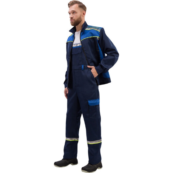 Спец.одежда летняя Костюм муж. л26-КПК син/вас (р.44-46) 170-176