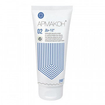 Крем защитный Армакон Д-12 универсальный,200мл 1200