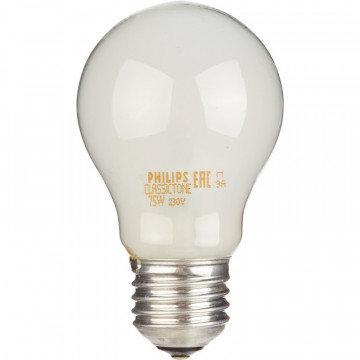 Электрическая лампа Philips стандартная/матовая 75W E27 FR/A55 (10/120)