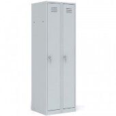 Метал.Мебель P_ШРМ22М шкаф д/одежды 2 дв. медицинский