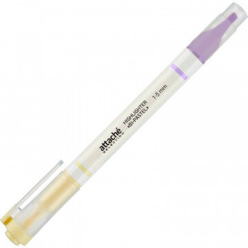Маркер выделитель текста Attache Selection Bi-Pastel 1-5 мм 6 цв., 5 шт.