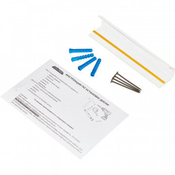 Доска стеклянная магнитная, 90х120,Attache, белый