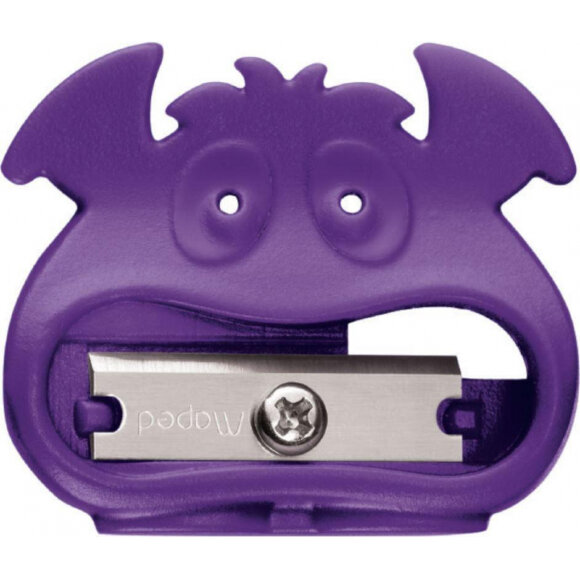 Точилка Maped VIVO MONSTERS фигурная, 1 отв. без конт.,  в дисплее, ассорти