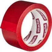 Клейкая лента упаковочная ATTACHE 48мм х 66м 45мкм красный