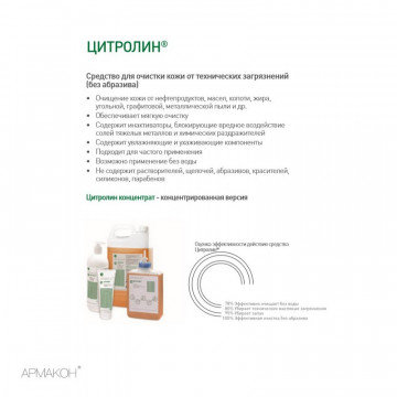 Гель очищающий Армакон Цитролин,200мл 1206